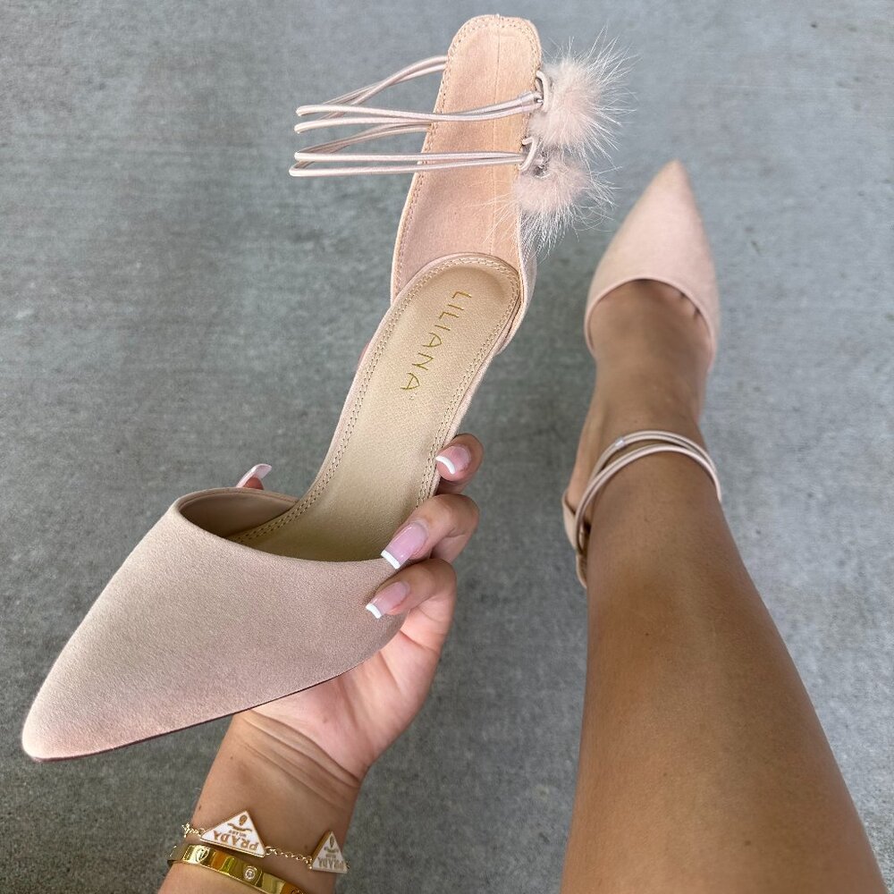 NEW LILIANA NUDE HEELS many sizes available
